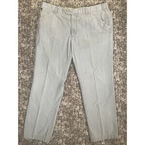 Meyer Chicago Pants Mens 56 Blue Organic Cotton 40x30  Stretch Chino Trousers